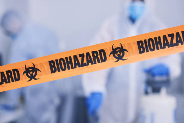 Professional Biohazard technician working in Masury, OH